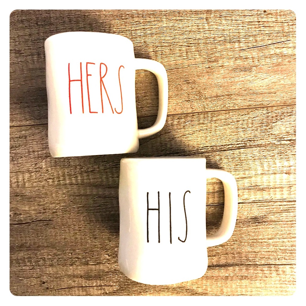 Rae Dunn His & Hers Valentine’s Mug Set!